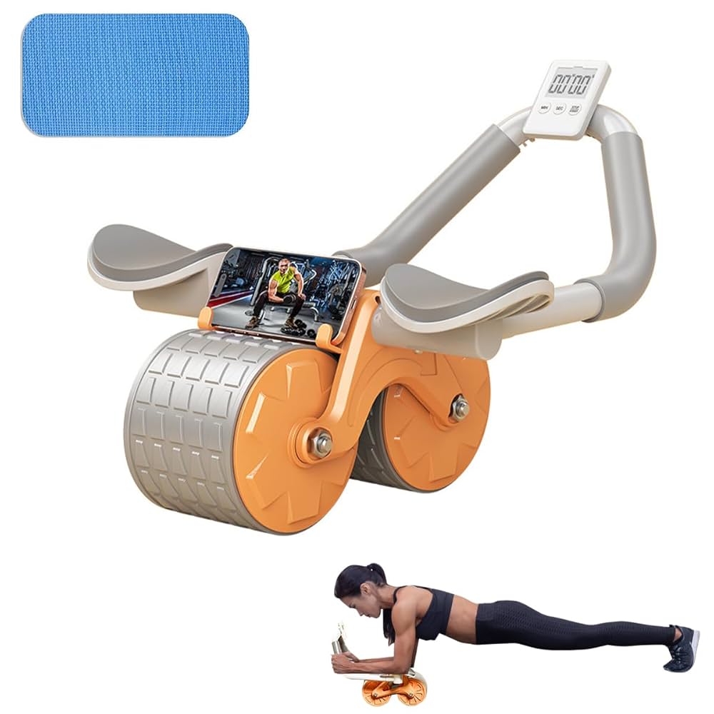 2-in-1 Abs Roller Wheel for Workouts